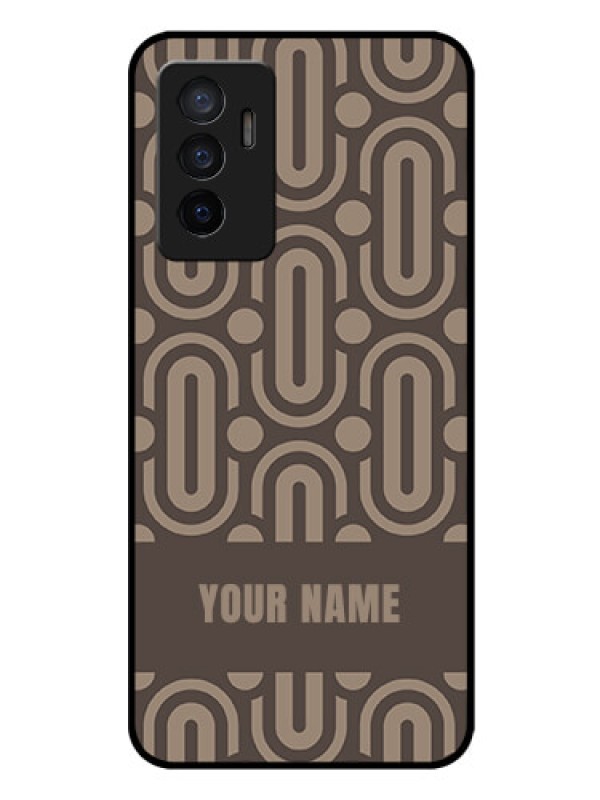 Custom Vivo V23E 5G Custom Glass Phone Case - Captivating Zero Pattern Design