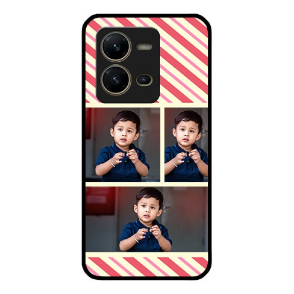 Vivo V25 5G Personalized Glass Phone Case - Picture Upload Mobile Case Design Vivo V25 5G Personalized Glass Phone Case - Picture Upload Mobile Case Design