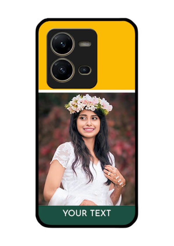 Vivo V25 5G Photo Printing on Glass Case - Love You Design