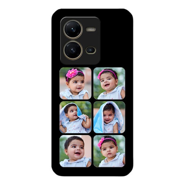 Vivo V25 5G Photo Printing on Glass Case - Multiple Pictures Design Vivo V25 5G Photo Printing on Glass Case - Multiple Pictures Design