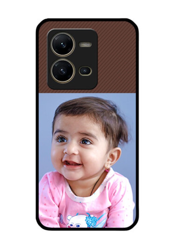 Vivo V25 5G Custom Glass Mobile Case - Elegant Case Design