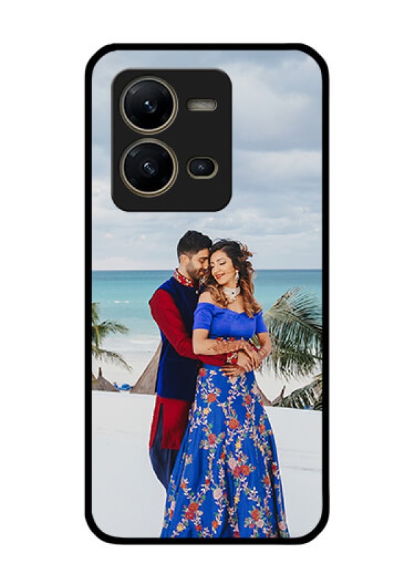 Vivo V25 5G Photo Printing on Glass Case - Upload Full Picture Design
