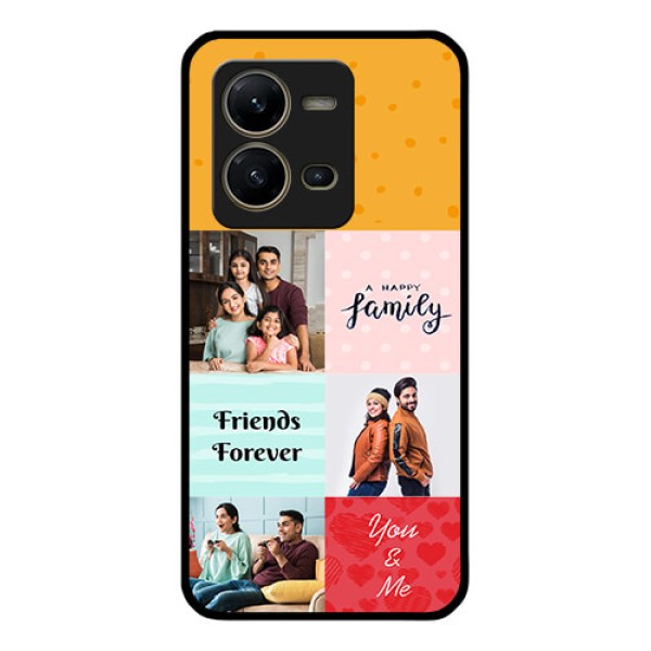 Vivo V25 5G Personalized Glass Phone Case - Images with Quotes Design Vivo V25 5G Personalized Glass Phone Case - Images with Quotes Design