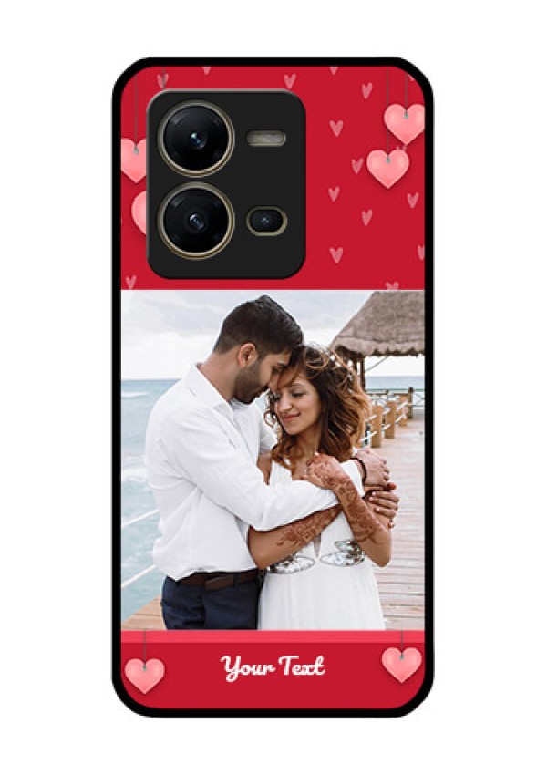 Vivo V25 5G Custom Glass Phone Case - Valentines Day Design