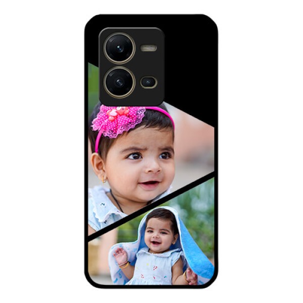 Vivo V25 5G Custom Glass Phone Case - Semi Cut Design
