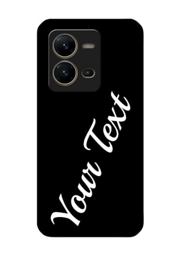 Vivo V25 5G Custom Glass Mobile Cover with Your Name