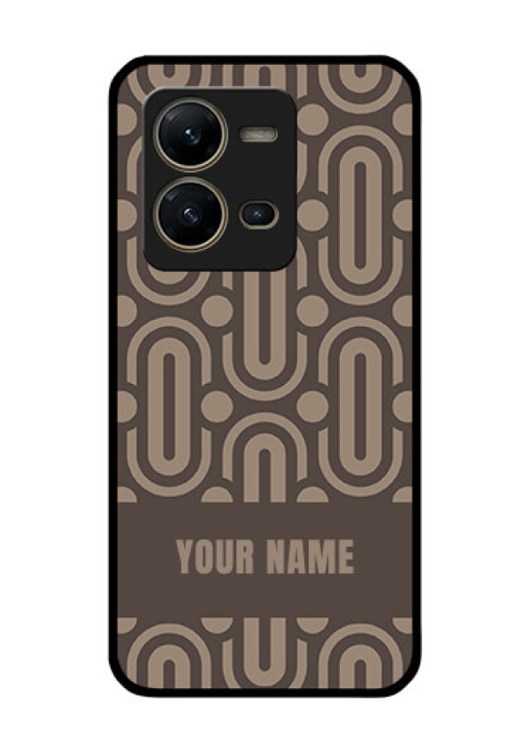 Vivo V25 5G Custom Glass Phone Case - Captivating Zero Pattern Design
