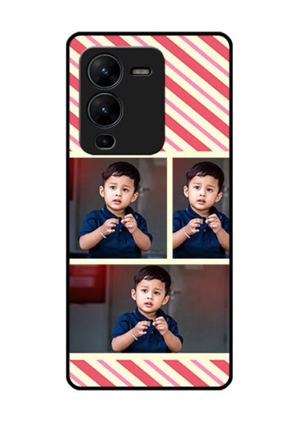 Vivo V25 Pro 5G Personalized Glass Phone Case - Picture Upload Mobile Case Design