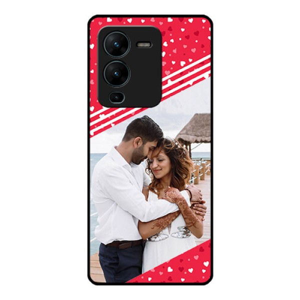 Vivo V25 Pro 5G Custom Glass Mobile Case - Valentines Gift Design