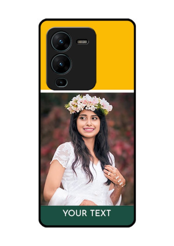 Vivo V25 Pro 5G Photo Printing on Glass Case - Love You Design