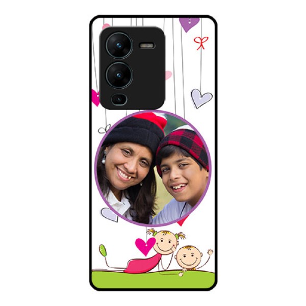 Vivo V25 Pro 5G Photo Printing on Glass Case - Cute Kids Phone Case Design Vivo V25 Pro 5G Photo Printing on Glass Case - Cute Kids Phone Case Design