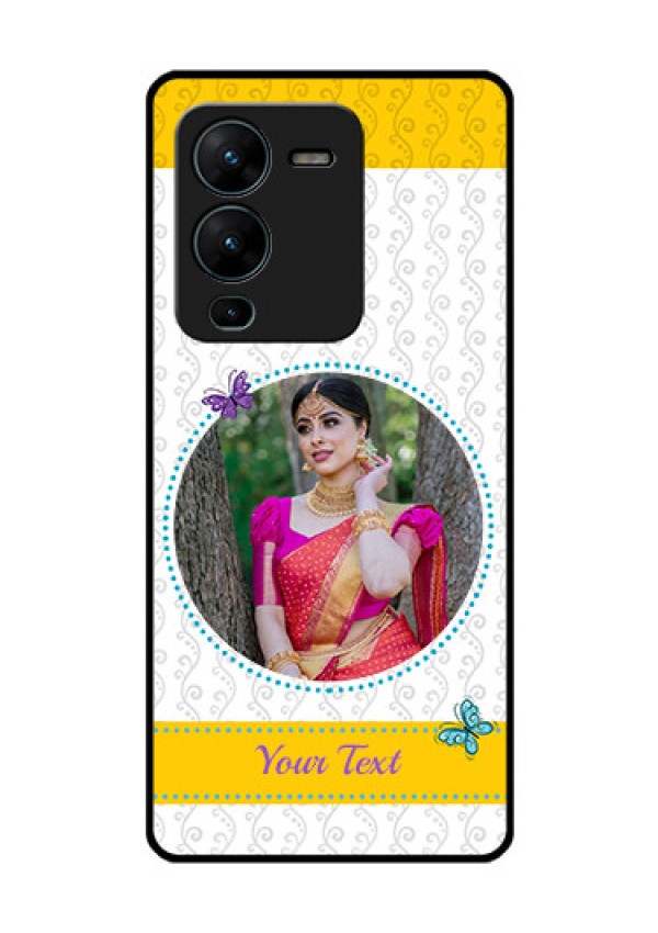 Vivo V25 Pro 5G Custom Glass Mobile Case - Girls Premium Case Design