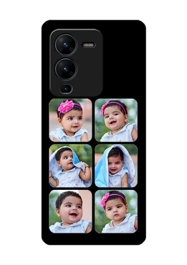 Vivo V25 Pro 5G Photo Printing on Glass Case - Multiple Pictures Design