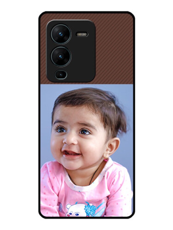 Custom Vivo V25 Pro 5G Custom Glass Mobile Case - Elegant Case Design