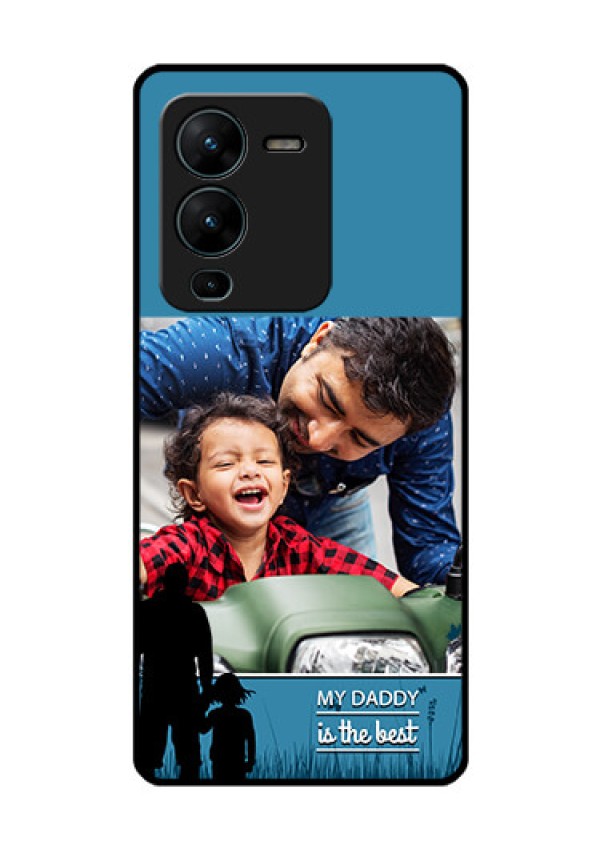 Vivo V25 Pro 5G Custom Glass Mobile Case - Best dad design