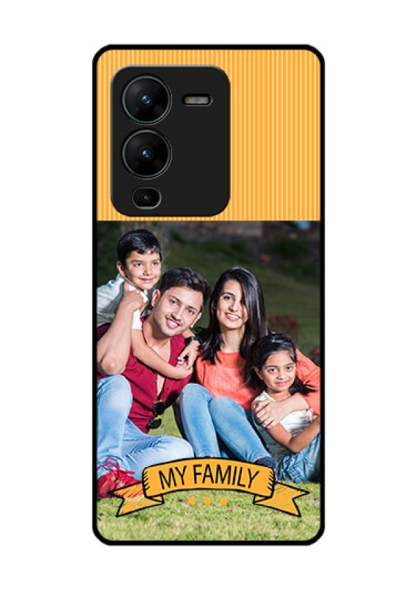 Vivo V25 Pro 5G Custom Glass Phone Case - My Family Design