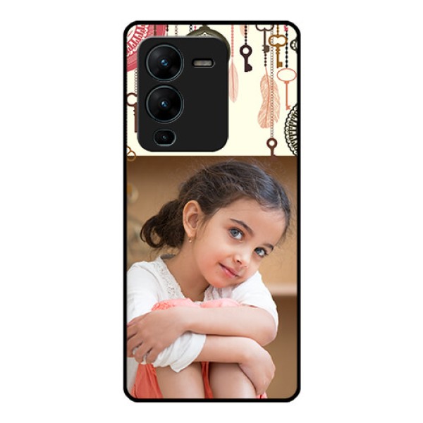Vivo V25 Pro 5G Custom Glass Mobile Case - Boho Style Design