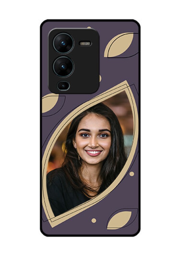 Vivo V25 Pro 5G Custom Glass Mobile Case - Falling Leaf Design