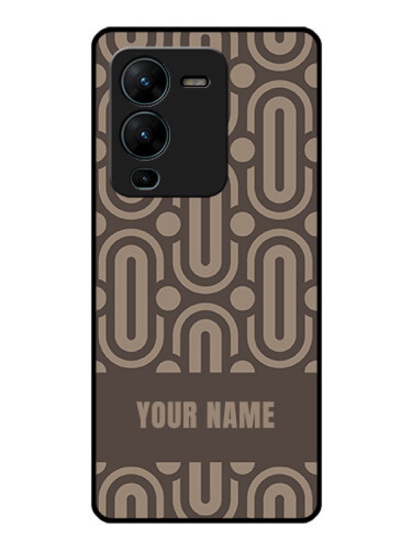 Custom Vivo V25 Pro 5G Custom Glass Phone Case - Captivating Zero Pattern Design