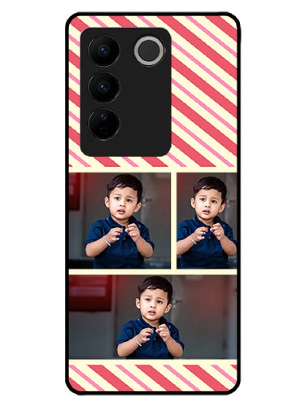 Custom Vivo V27 Pro 5G Personalized Glass Phone Case - Picture Upload Mobile Case Design
