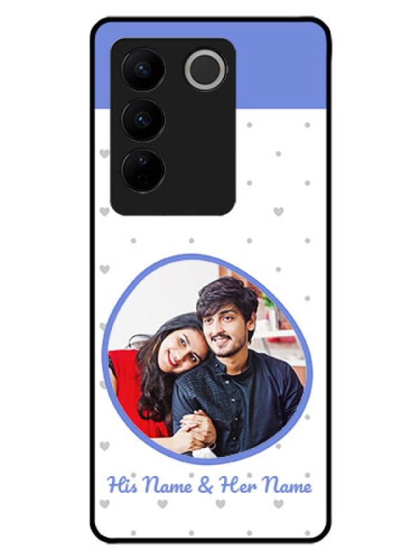 Custom Vivo V27 Pro 5G Photo Printing on Glass Case - Premium Case Design