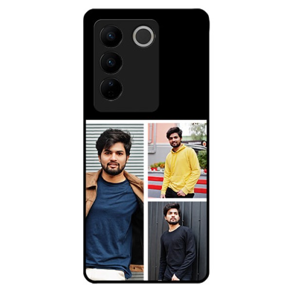 Vivo V27 Pro 5G Photo Printing on Glass Case - Upload Multiple Picture Design Vivo V27 Pro 5G Photo Printing on Glass Case - Upload Multiple Picture Design
