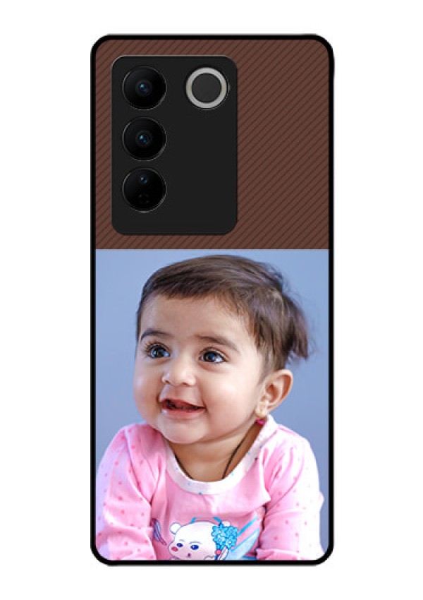 Vivo V27 Pro 5G Custom Glass Mobile Case - Elegant Case Design