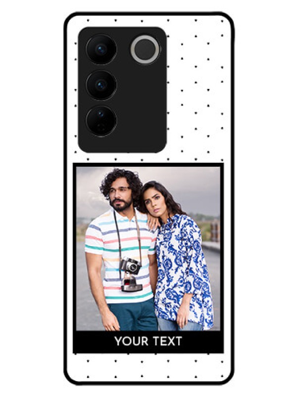Custom Vivo V27 Pro 5G Photo Printing on Glass Case - Premium Design