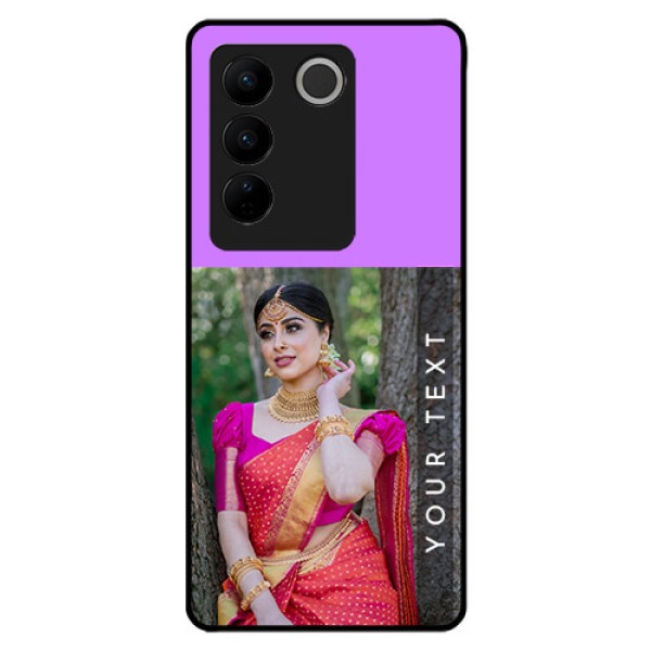 Vivo V27 Pro 5G Custom Glass Mobile Case - Birthday Icons Design