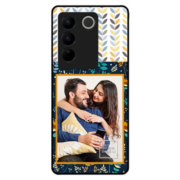 Vivo V27 Pro 5G Custom Glass Mobile Case - Pattern Design
