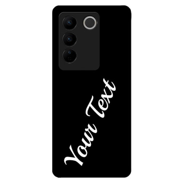 Vivo V27 Pro 5G Custom Glass Mobile Cover with Your Name