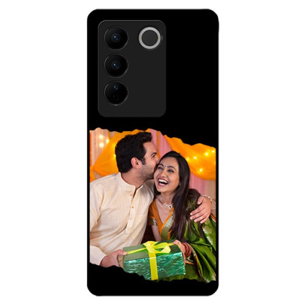 Vivo V27 Pro Custom Glass Phone Case - Tear-off Design