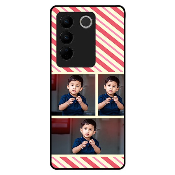 Vivo V27 5G Personalized Glass Phone Case - Picture Upload Mobile Case Design Vivo V27 5G Personalized Glass Phone Case - Picture Upload Mobile Case Design