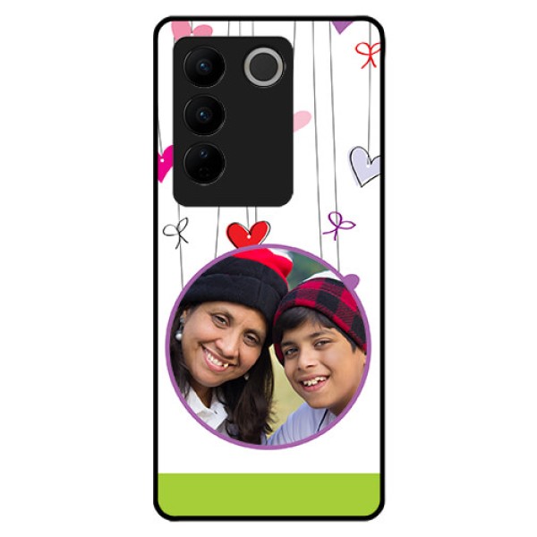 Vivo V27 5G Photo Printing on Glass Case - Cute Kids Phone Case Design Vivo V27 5G Photo Printing on Glass Case - Cute Kids Phone Case Design