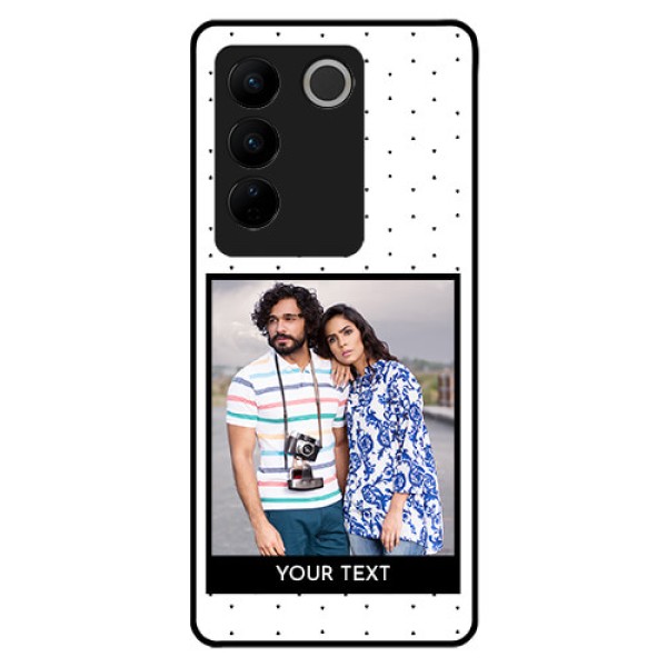Vivo V27 5G Photo Printing on Glass Case - Premium Design