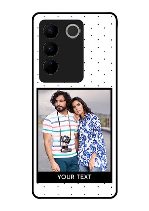 Vivo V27 5G Photo Printing on Glass Case - Premium Design