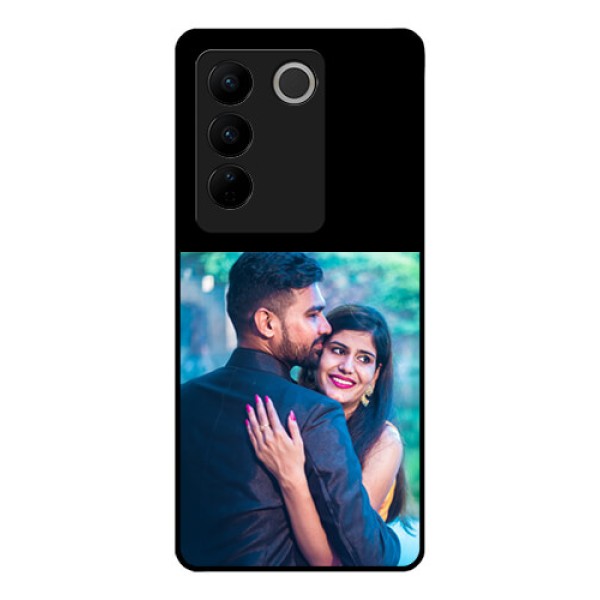 Vivo V27 Custom Glass Phone Case - Upload Full Picture With Custom Color Design Vivo V27 Custom Glass Phone Case - Upload Full Picture With Custom Color Design