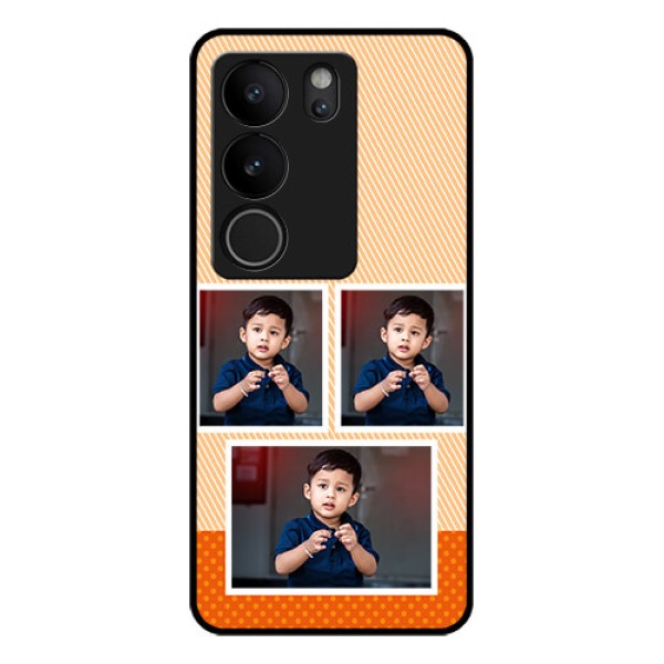 Vivo V29 5G Custom Glass Phone Case - Bulk Photos Upload Design Vivo V29 5G Custom Glass Phone Case - Bulk Photos Upload Design