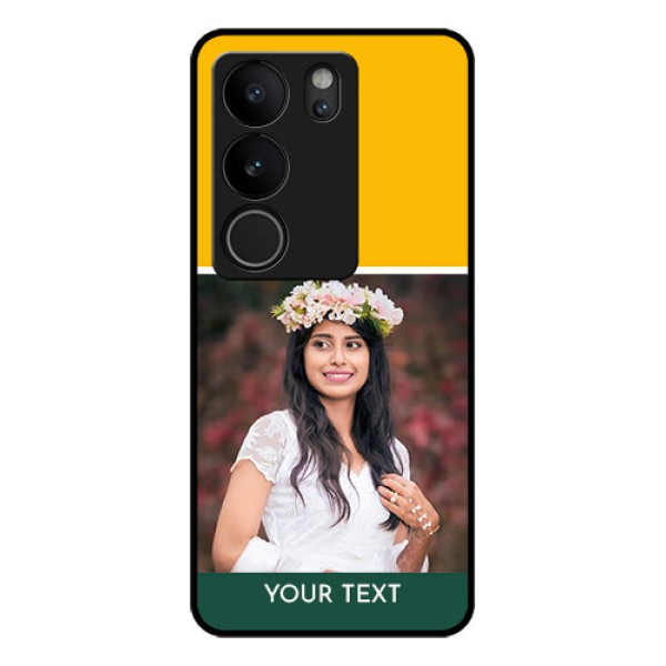 Vivo V29 5G Custom Glass Phone Case - Love You Design