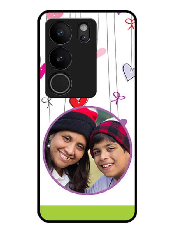 Custom Vivo V29 5G Custom Glass Phone Case - Cute Kids Phone Case Design