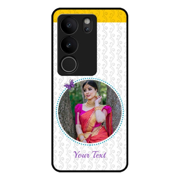 Vivo V29 5G Custom Glass Phone Case - Girls Premium Case Design