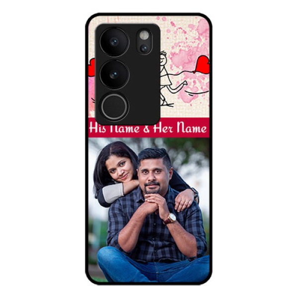 Vivo V29 5G Custom Glass Phone Case - You And Me Case Design