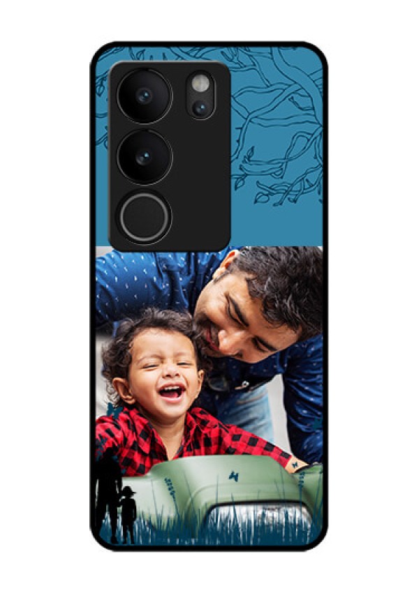 Vivo V29 5G Custom Glass Phone Case - Best Dad Design