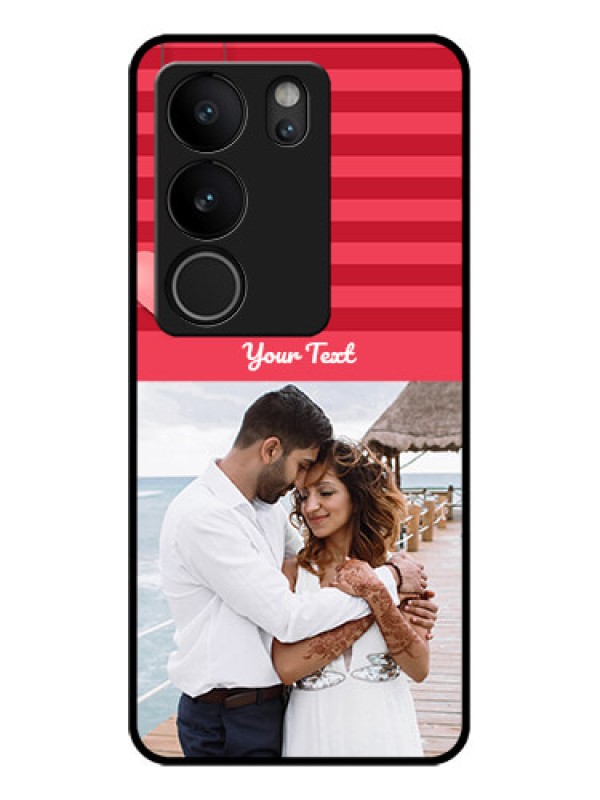 Custom Vivo V29 5G Custom Glass Phone Case - Valentines Day Design