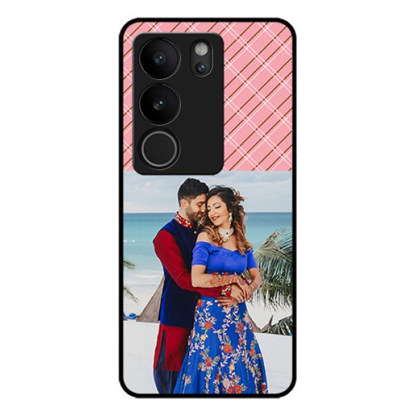 Vivo V29 5G Custom Glass Phone Case - Together Forever Design