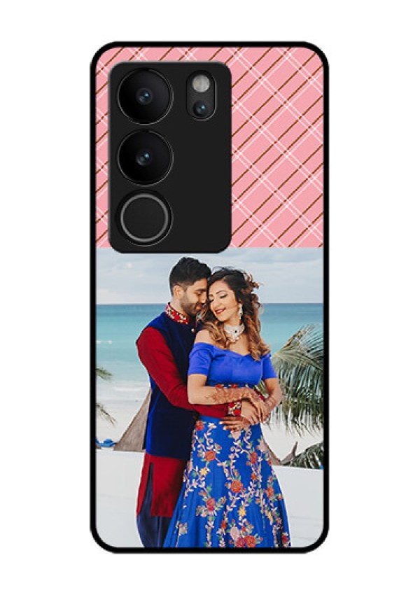 Vivo V29 5G Custom Glass Phone Case - Together Forever Design