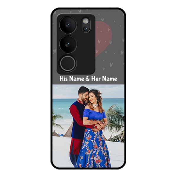 Vivo V29 5G Custom Glass Phone Case - Buy Love Design With Photo Online Vivo V29 5G Custom Glass Phone Case - Buy Love Design With Photo Online