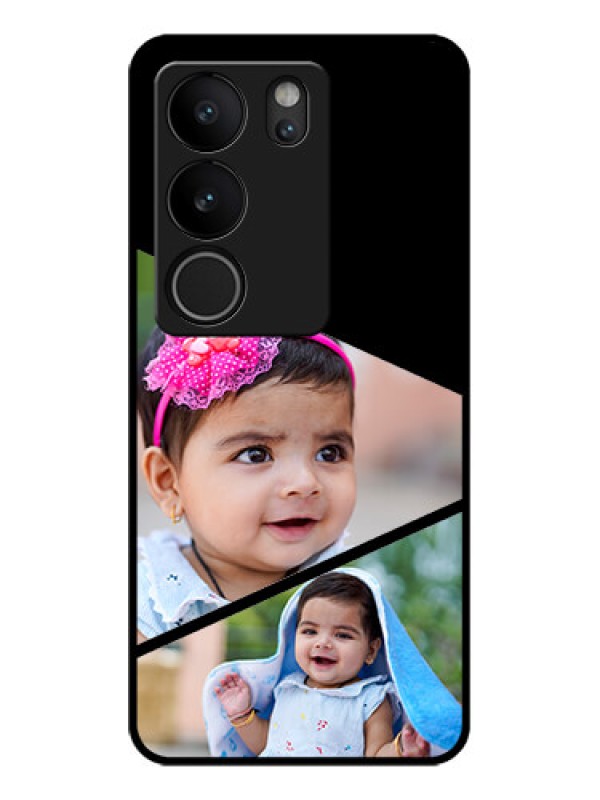 Custom Vivo V29 5G Custom Glass Phone Case - Semi Cut Design