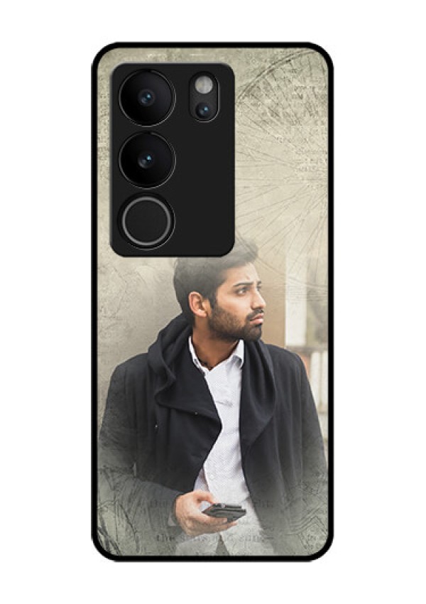 Vivo V29 5G Custom Glass Phone Case - With Vintage Design