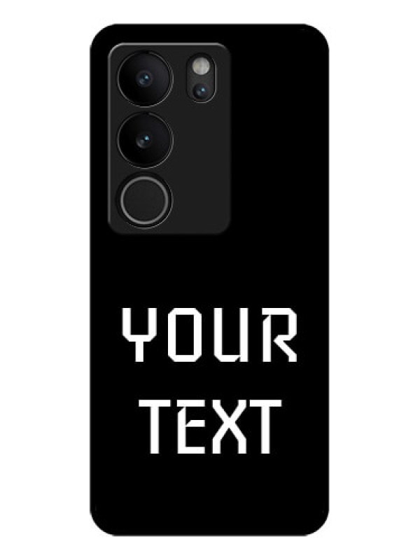 Custom Vivo V29 5G Custom Glass Phone Case - Your Name Design